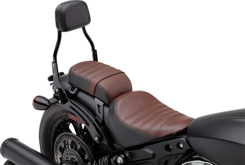 Detachable Backrest - Mini - Black - Bobber - Lutzka's Garage