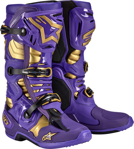 Limited Edition Salt Lake Tech 10 Boots - Purple/Gold/Black - US 8 - Lutzka's Garage