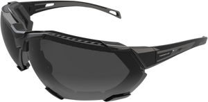 FF4 Sunglasses - Foam - Black/Black - Smoke - Lutzka's Garage