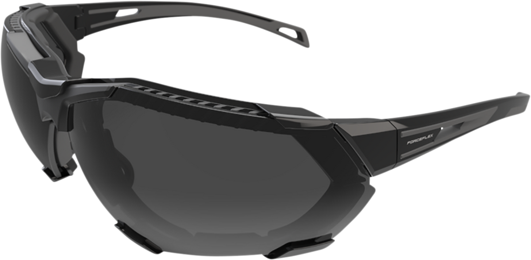 FF4 Sunglasses - Foam - Black/Black - Smoke - Lutzka's Garage