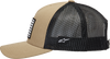 Flag Snapback Hat - Sand/Black - One Size - Lutzka's Garage