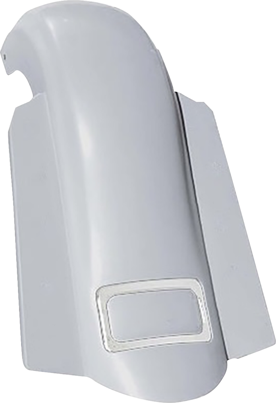 Short Sport Rear Fender - With Chrome Plate Frame - Touring