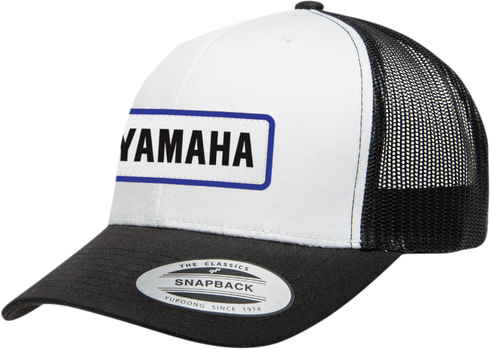 Yamaha Throwback Hat - Black/White - Lutzka's Garage