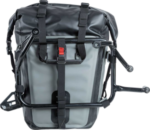 Mototrekk Panniers™ - Gray/Black - Lutzka's Garage