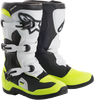 Tech 3S Boots - Black/White/Yellow - US 6 - Lutzka's Garage