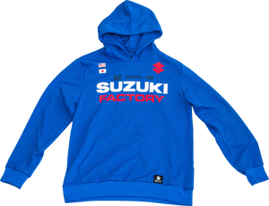 Suzuki Factory Sweatshirt - Blue - Medium - Lutzka's Garage