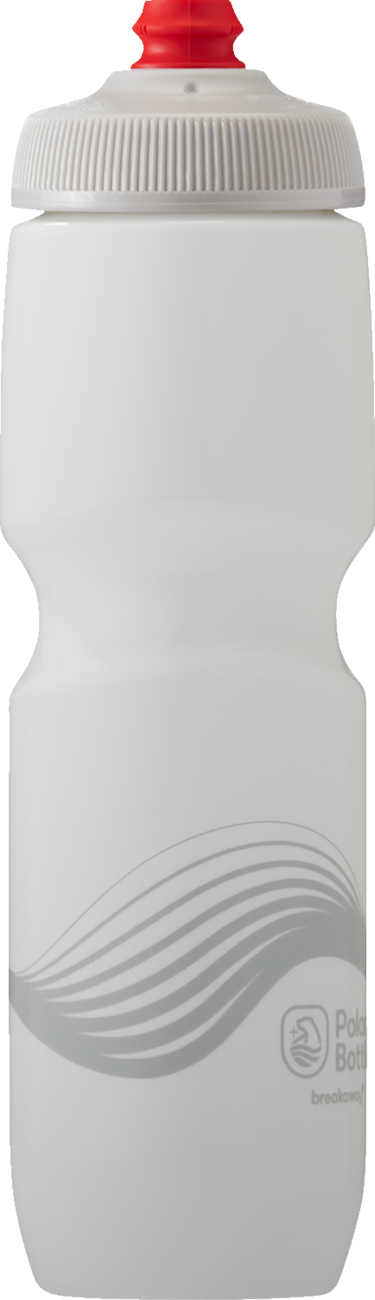 Breakaway® Bottle - Wave - Ivory/Silver - 30 oz.