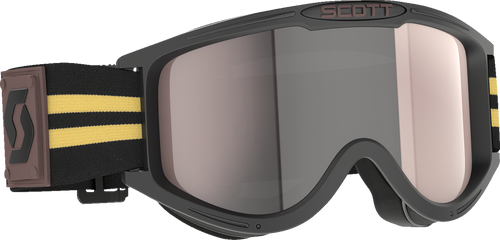 89X Era Goggles - Black/Beige - Silver Chrome