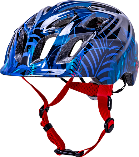 Child Chakra Lighted Helmet - Jungle - Gloss Blue - XS - Lutzka's Garage