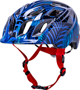 Child Chakra Lighted Helmet - Jungle - Gloss Blue - XS - Lutzka's Garage