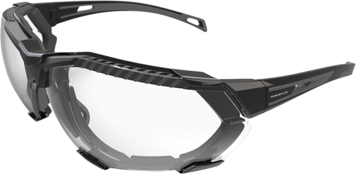 FF4 Sunglasses - Foam - Black/Black - Clear - Lutzka's Garage