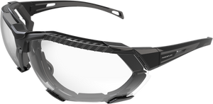 FF4 Sunglasses - Foam - Black/Black - Clear - Lutzka's Garage