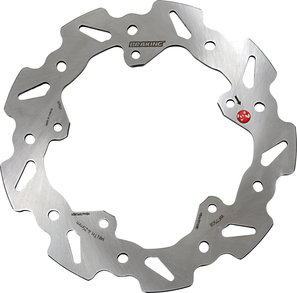 Brake Rotor - Rear - WF7508