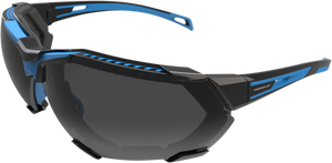 FF4 Sunglasses - Foam - Black/Blue - Smoke - Lutzka's Garage