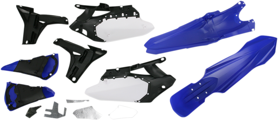 Standard Replacement Body Kit- OE Blue/Black/White - YZ450F