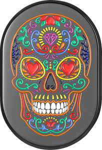 Antenna Cover - Left Rear Fender - Sugar Skull - Black - Lutzka's Garage