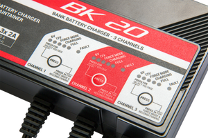 Charger - BK20 - 12V - 3 x 2A