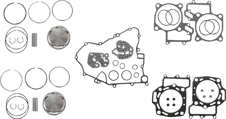 Top End Piston Kit - Brute Force KVF750 4x4i/Teryx KRF750 4x4 - 84.96 mm