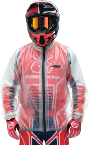 Rain Jacket - Clear - Small - Lutzka's Garage