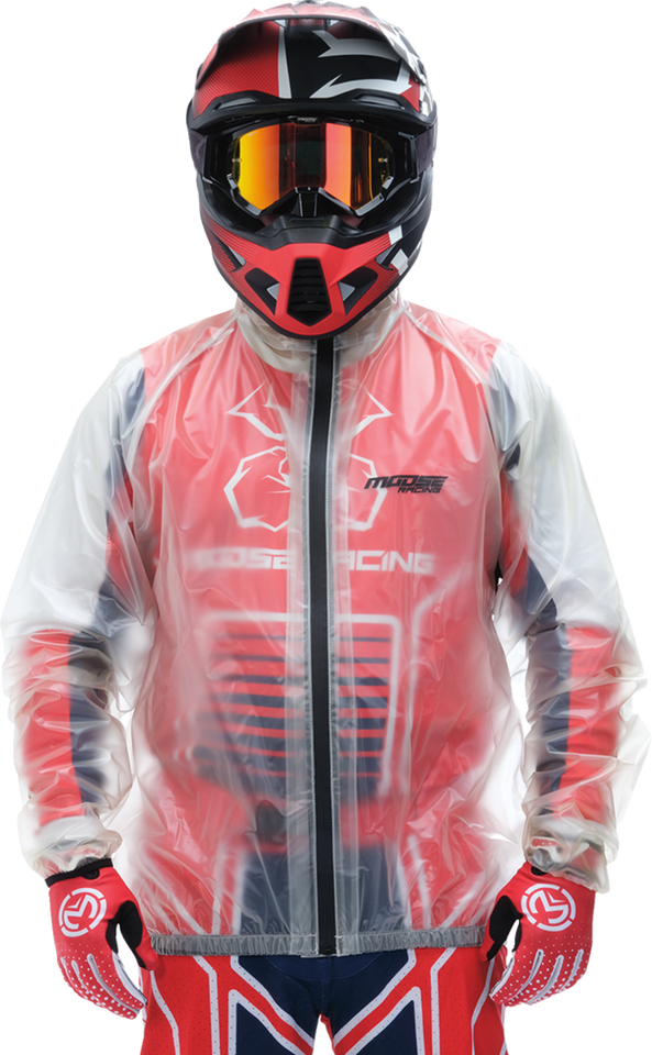 Rain Jacket - Clear - Small - Lutzka's Garage