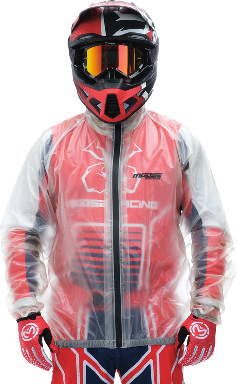 Rain Jacket - Clear - Small - Lutzka's Garage