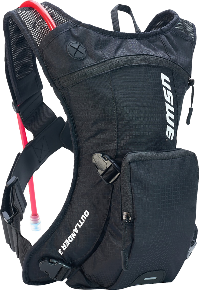 Outlander Hydration Pack Jr - 3L - Black - Lutzka's Garage