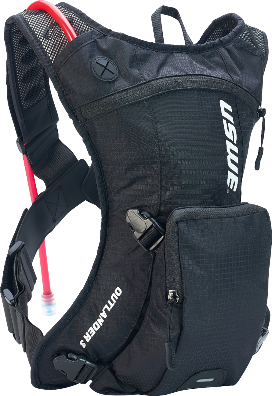 Outlander Hydration Pack Jr - 3L - Black - Lutzka's Garage