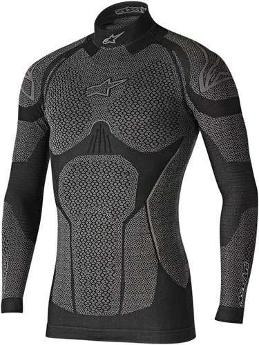 Ride Tech Winter Long-Sleeve Underwear Top - Black/Gray - XS/S - Lutzka's Garage