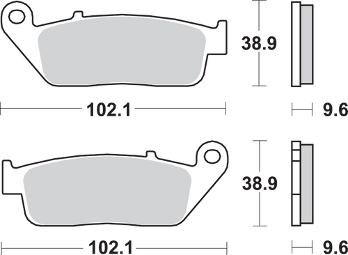 LS Brake Pads - Honda/Victory - 630LS