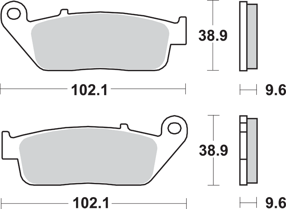 LS Brake Pads - Honda/Victory - 630LS