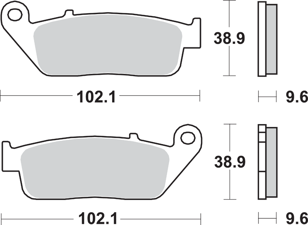 LS Brake Pads - Honda/Victory - 630LS