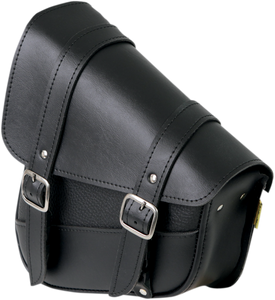 Blackjack Swingarm Bag - Triangulated - Black - Lutzka's Garage