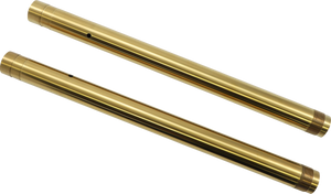 Inverted Fork Tubes - Gold - 43 mm - Stock - Lutzka's Garage