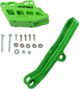 Chain Guide 2.0 and Slider Kit - Kawasaki - Green - Lutzka's Garage