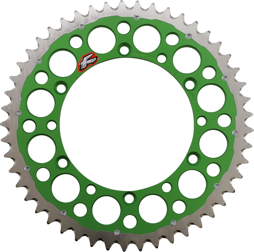 Twinring™ Rear Sprocket - 49 Tooth - Green - Lutzka's Garage