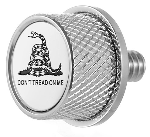 Seat Mounting Knob - Stainless Steel - Dont Tread On Me - Lutzka's Garage