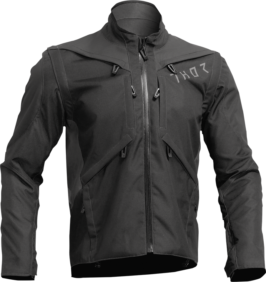 Terrain Jacket - Black/Charcoal - Large - Lutzka's Garage