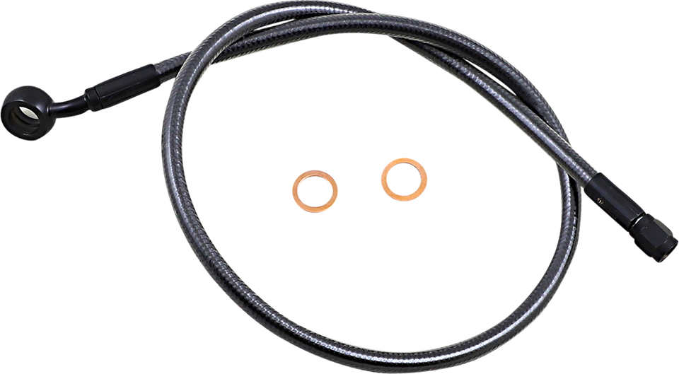 Brake Line - 12mm-35° - 28" - Black Pearl