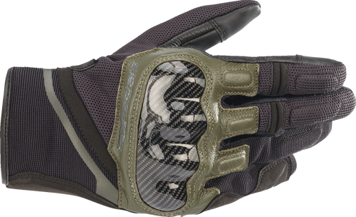 Chrome Gloves - Black/Forest - Small - Lutzka's Garage