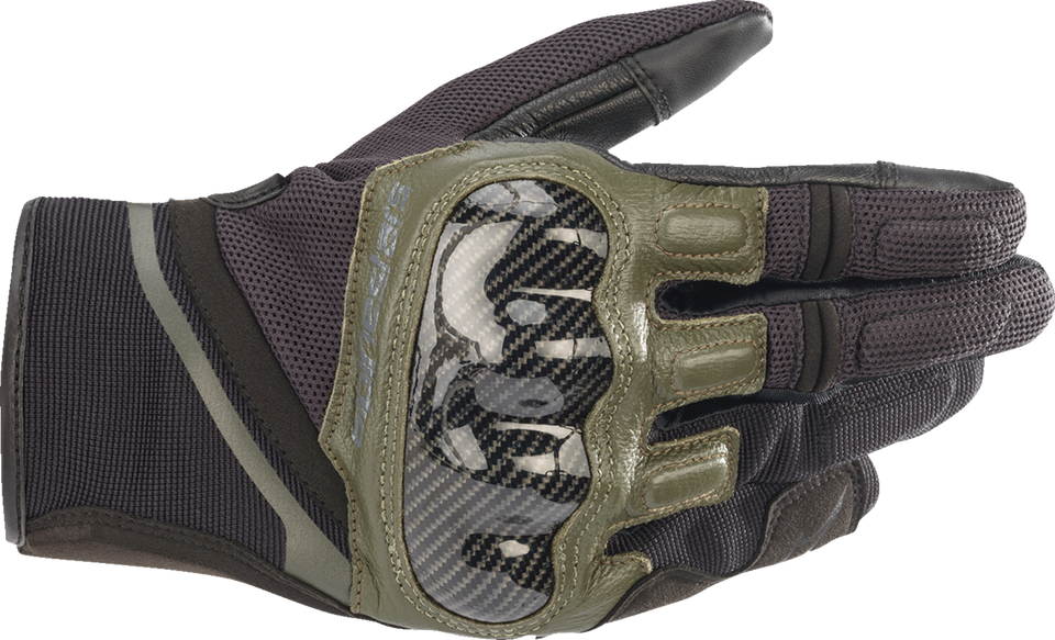 Chrome Gloves - Black/Forest - Small - Lutzka's Garage