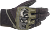 Chrome Gloves - Black/Forest - Small - Lutzka's Garage