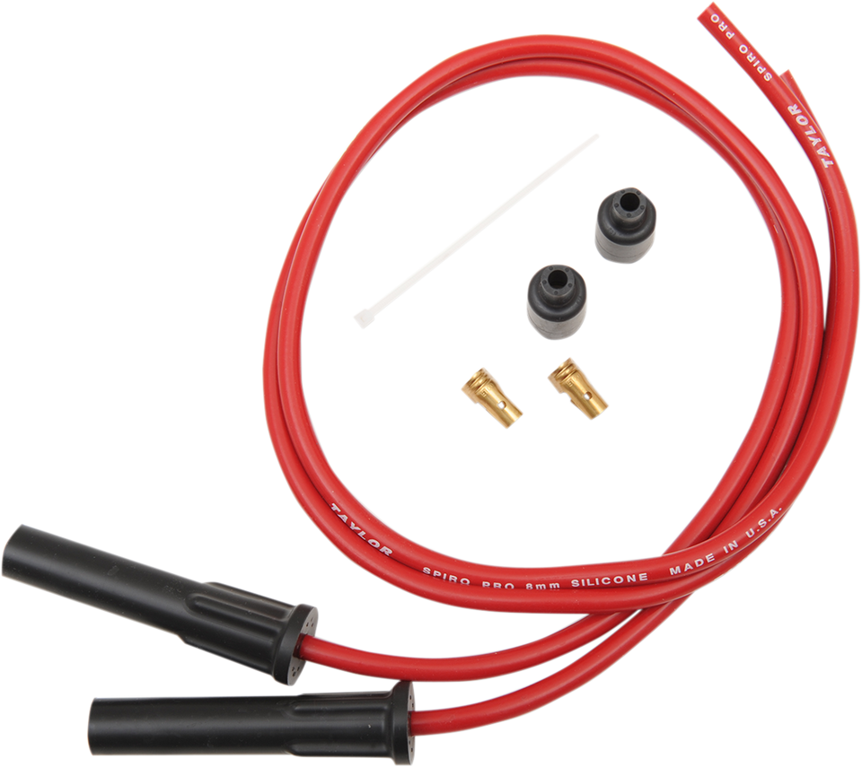 Spark Plug Wire Kit - Red - Lutzka's Garage