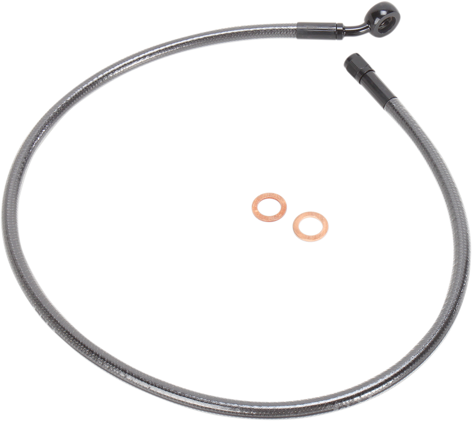 Brake Line - 7/16-35° - 28" - Black Pearl