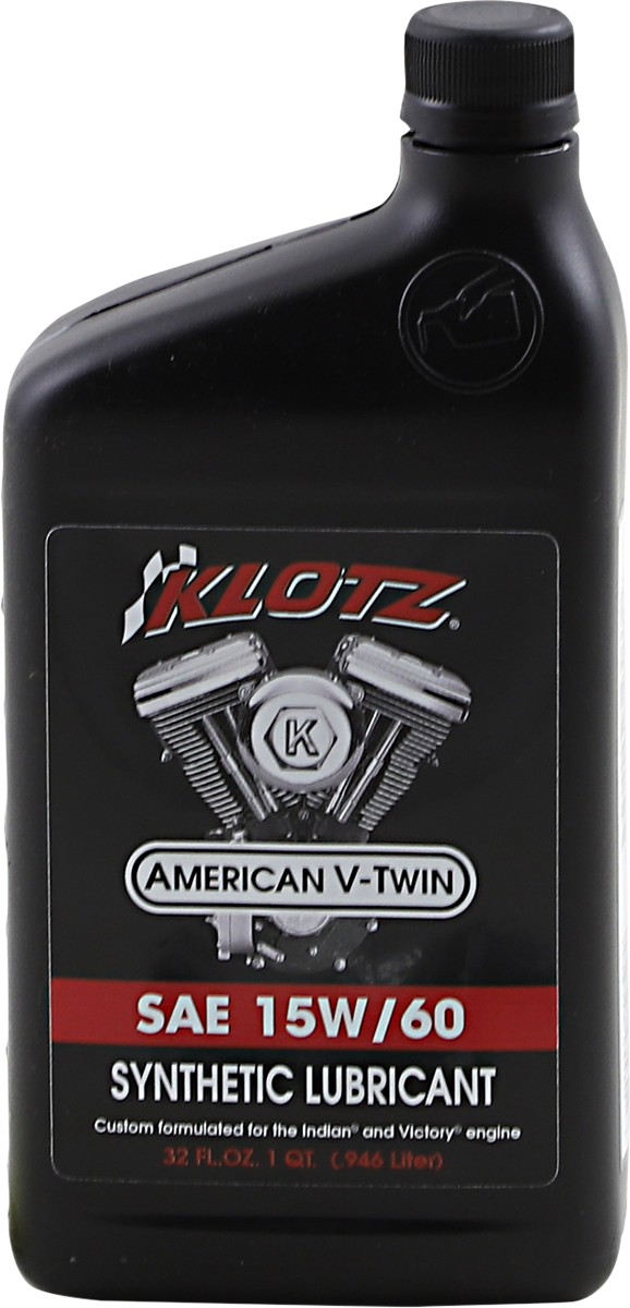 V-Twin Synthetic Oil - 15W-60 - 1 U.S. quart