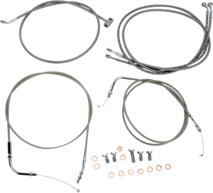 Cable Line Kit - 18" - 20" - Roadliner - Stainless Steel - Lutzka's Garage