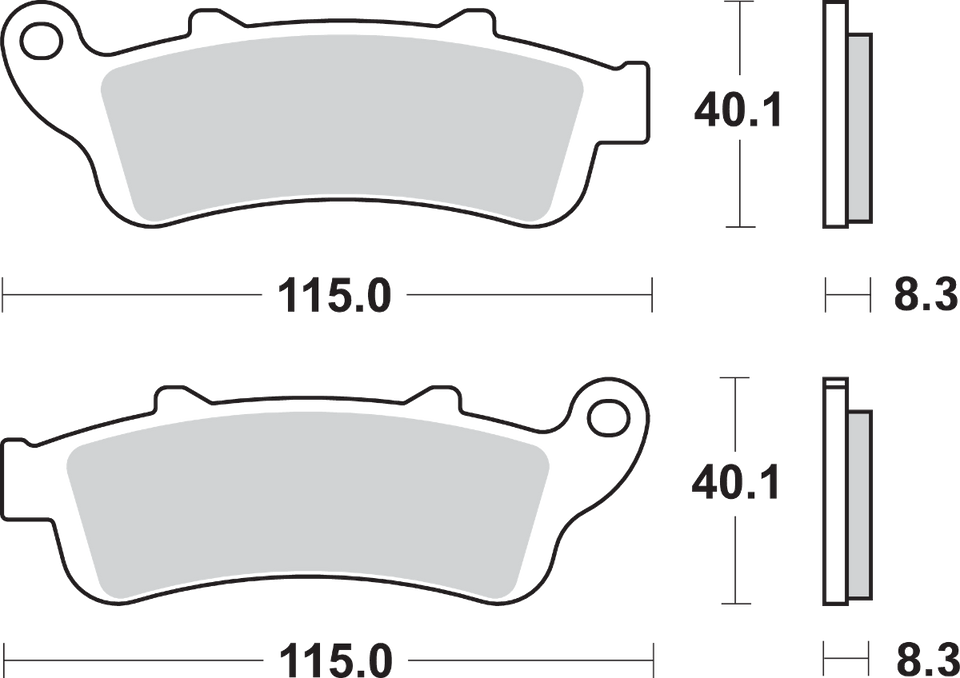 HS Brake Pads - 735HS