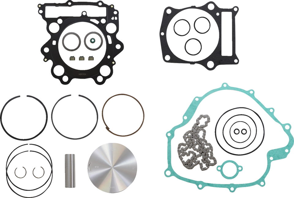 Top End Piston Kit - Grizzly YFM660F/Rhino YXR660F - 99.95 mm