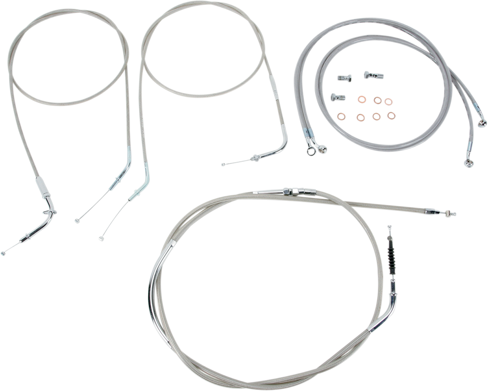 Cable Line Kit - 18" - 20" - VN2000 - Stainless Steel - Lutzka's Garage