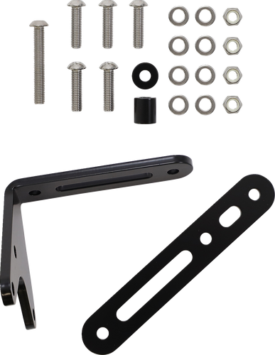 License Plate Bracket - Sportster S - Black - Lutzka's Garage