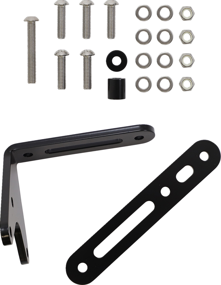 License Plate Bracket - Sportster S - Black - Lutzka's Garage